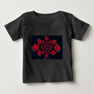 The Beauty of Roses: Floral Fantasy  Baby T-Shirt