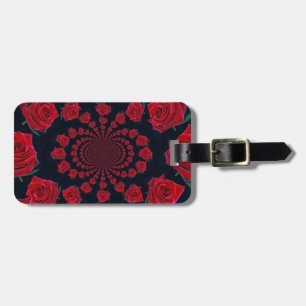 The Beauty of Roses: Floral Fantasy Luggage Tag