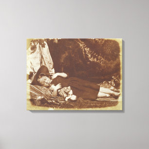 The Bedfellows, c.1843-47 (salted paper print from