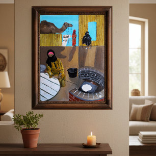 The Bedouin Women Painting by Alfred Fox Canvas Print