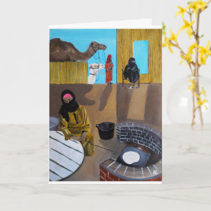 The Bedouin Women Painting by Alfred Fox Card