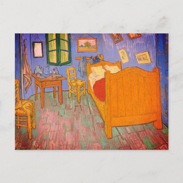 The Bedroom by van Gogh Postcard (Front)