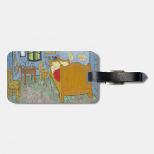 The Bedroom by Vincent Van Gogh Luggage Tag