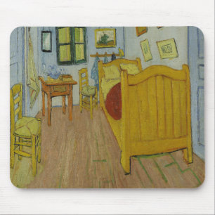 The Bedroom by Vincent van Gogh Mouse Pad