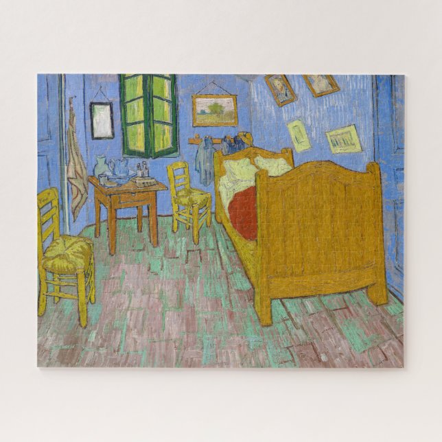 The Bedroom by Vincent van Gogh Puzzle (Horizontal)