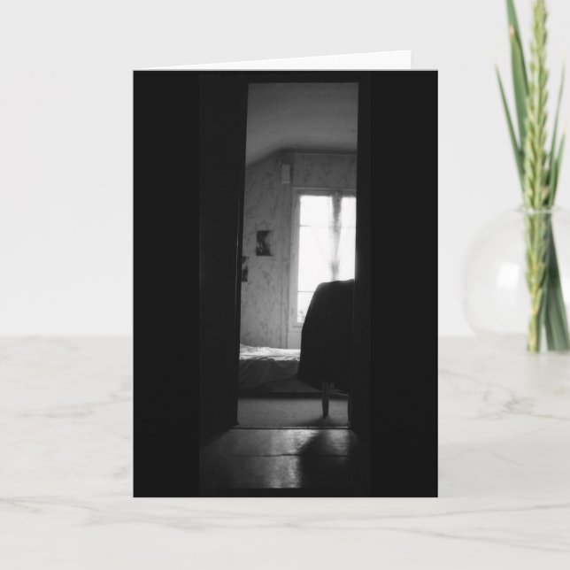 THE BEDROOM Card (Front)