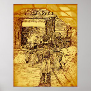 The Bedroom In The Attic Poster