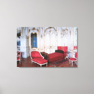 The Bedroom of Elizabeth of Bavaria Canvas Print