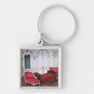The Bedroom of Elizabeth of Bavaria Key Ring