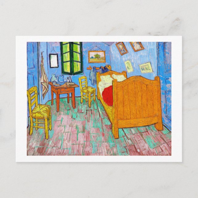 The Bedroom, Van Gogh Postcard (Front)