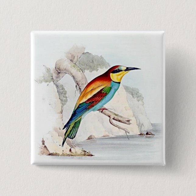 The Bee Eater Button (Front)