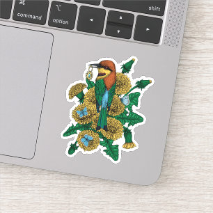 The bee eater with the golden pendant