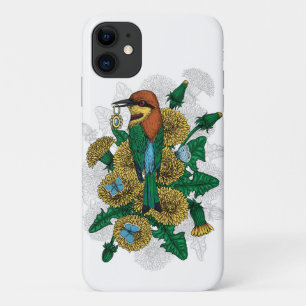 The bee eater with the golden pendant Case-Mate iPhone case