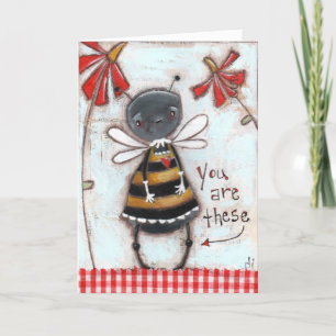 The Bee' Knees - Greeting Card