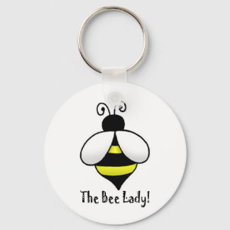 The Bee Lady Key Ring