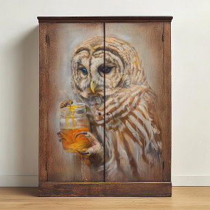 The Beekeeper Owl Decoupage Tissue Paper