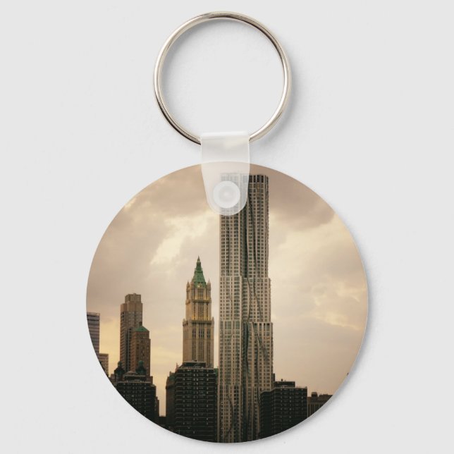 The Beekman Tower and Woolworth Building Key Ring (Front)
