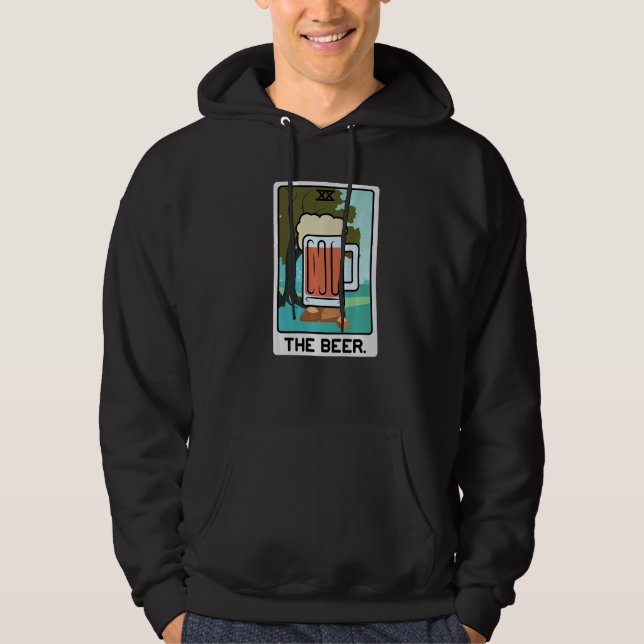 The Beer Alcoholic Person   Hoodie (Front)