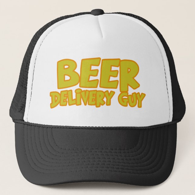 The Beer Delivery Guy Trucker Cap (Front)