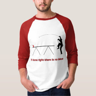 The Beer Pong Crane Shirt with no top text