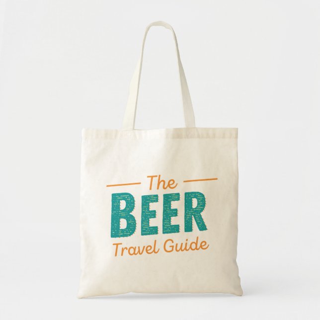 The Beer Travel Tote Bag (Front)