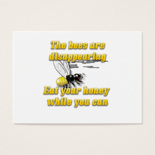 The Bees Are Disappearing (Front)