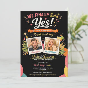 The Beginning of Forever Elegant Luxury Wedding Invitation