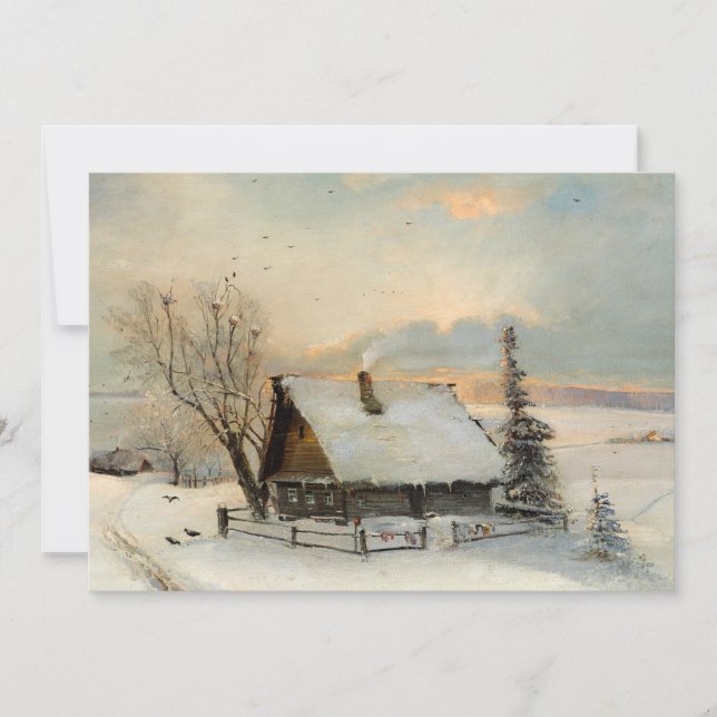 The Beginning of Spring | Alexei Savrasov  Holiday Card (Front)