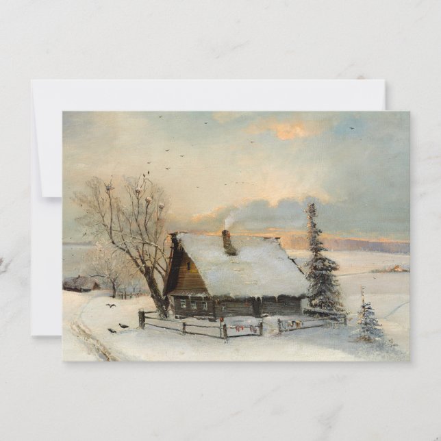 The Beginning of Spring | Alexei Savrasov  Thank You Card (Front)