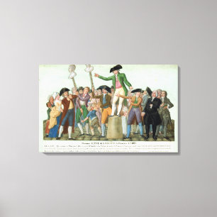 The Beginning of the French Revolution Canvas Print