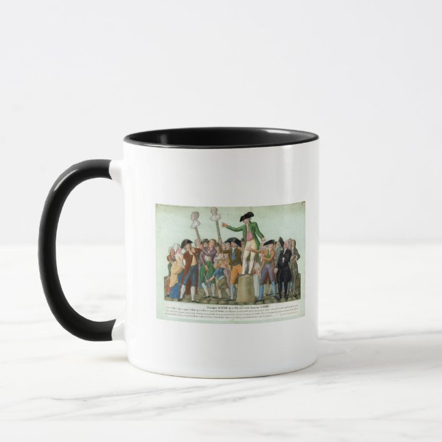 The Beginning of the French Revolution Mug (Left)