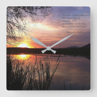 The beginning of wisdom....