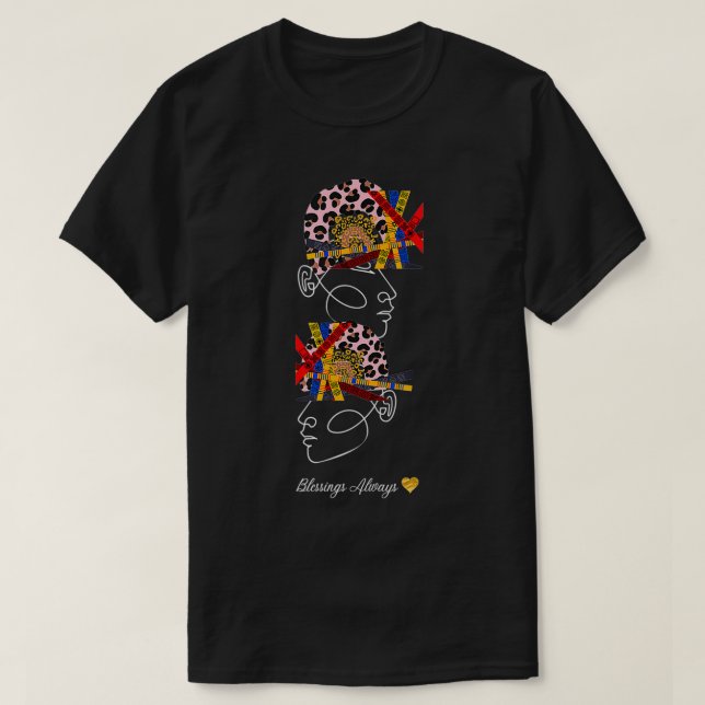 The Beginning To The End, Blessings Always  T-Shirt (Design Front)