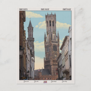 The Belfry in Brugge Postcard