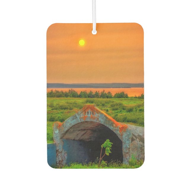 The Bell Island Mine Air Freshener  (Front)