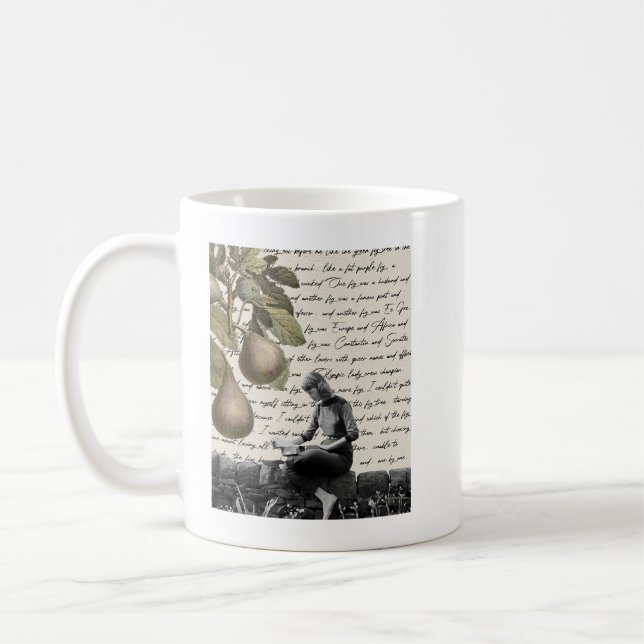 The Bell Jar Fig Tree Quote Coffee Mug (Left)