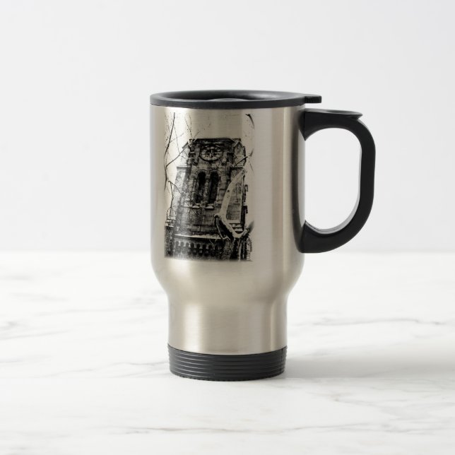 'The Bell Tower'  Travel Coffee Mug (Right)