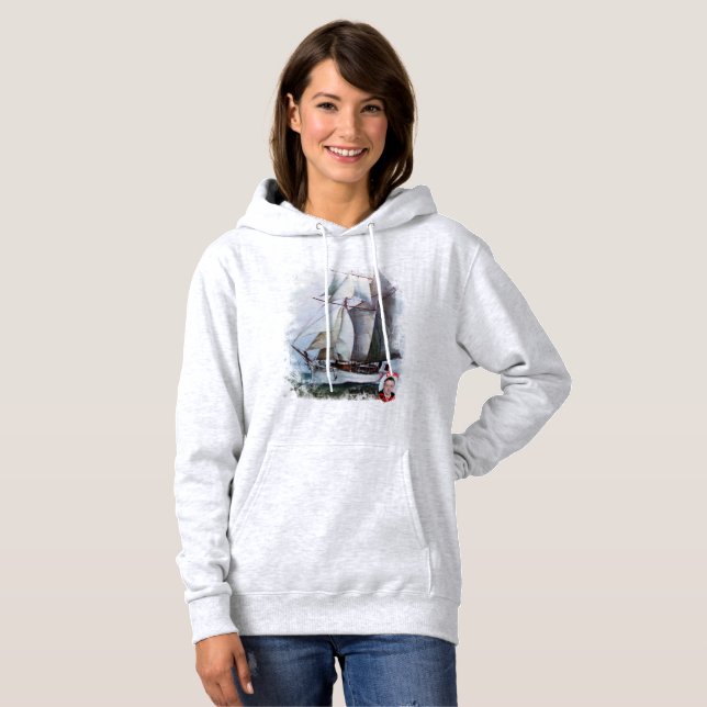 The Belle Poule Hoodie (Front Full)