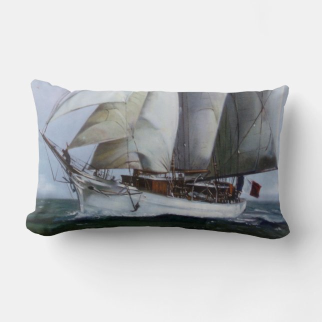 The Belle Poule Lumbar Cushion (Front)