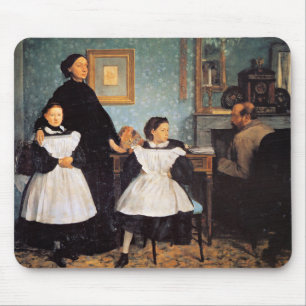 The Bellelli Family by Edgar Degas Mouse Pad