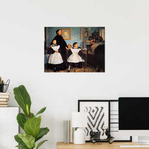 The Bellelli Family by Edgar Degas, Poster