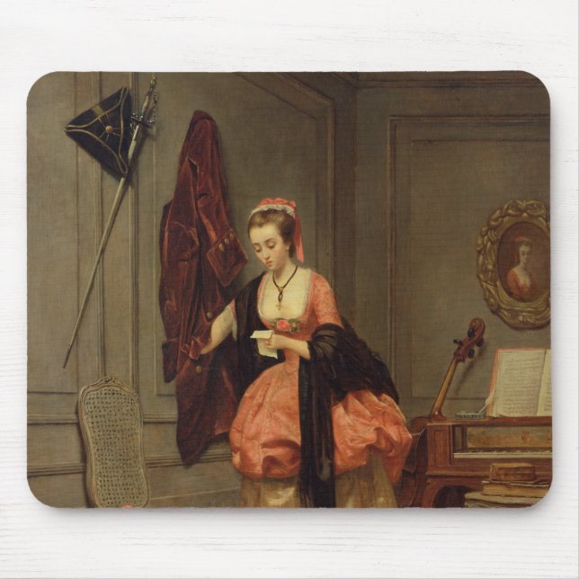 The Beloved Mistress, 1846 Mouse Pad (Front)