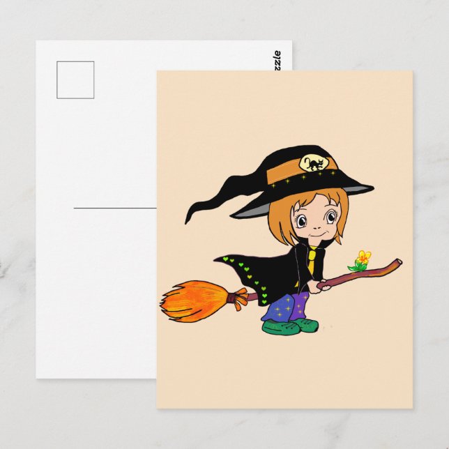 The beloved witch. postcard (Front/Back)
