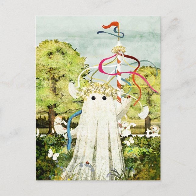 The Beltane Spirit Postcard (Front)