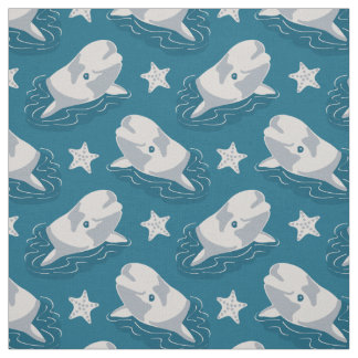 The Beluga Whale Fabric