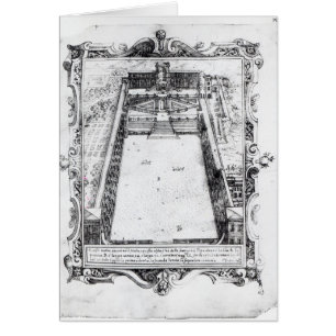 The Belvedere Court at the Vatican Rome, 1581
