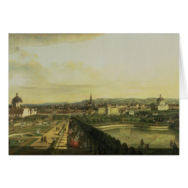 The Belvedere from Gesehen, Vienna (Front Horizontal)