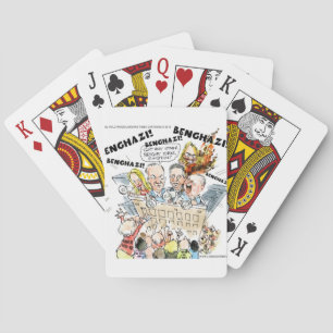 The Benghazi Shuffle Funny Playing Cards