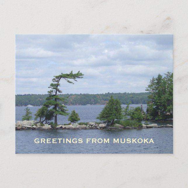 The Bent Tree, Muskoka, Ontario, Canada Postcard (Front)