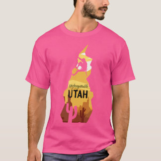 The Bergsteiger Outdoor Natural Hiking Climb Utah T-Shirt